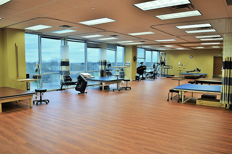 Modern Gymnasium Featuring Latest Rehab Equipment