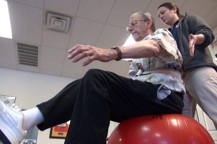 The NeuroMedical Center Physical Therapy Team treating patient