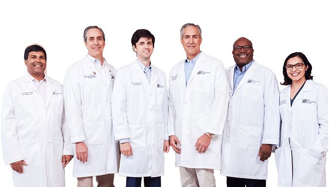 Group photo of The NeuroMedical Center's pain management team